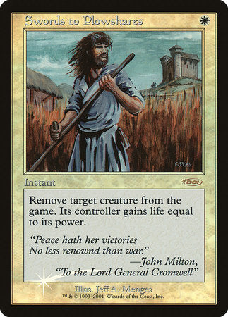 Swords to Plowshares [Friday Night Magic 2001] | Mega City Incorporated