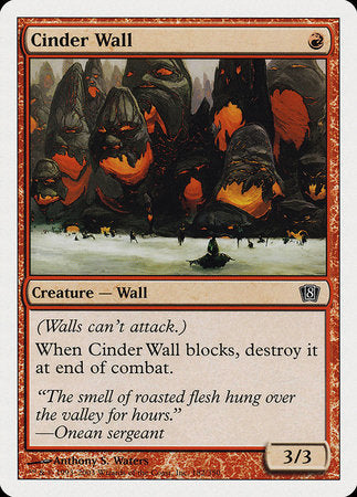 Cinder Wall [Eighth Edition] | Mega City Incorporated