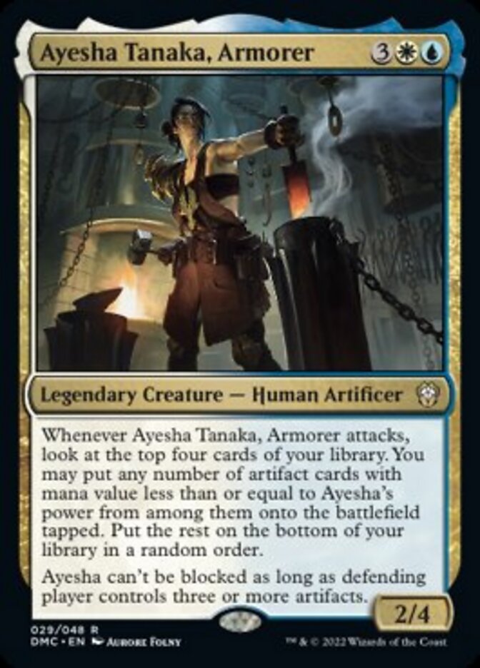 Ayesha Tanaka, Armorer [Dominaria United Commander] | Mega City Incorporated