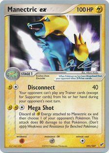 Manectric ex (101/107) (Mewtrick - Jason Klaczynski) [World Championships 2006] | Mega City Incorporated