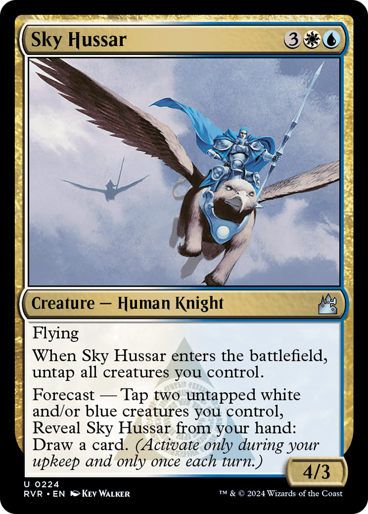 Sky Hussar [Ravnica Remastered] | Mega City Incorporated