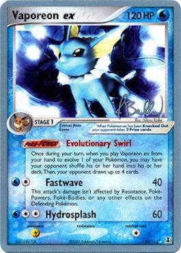 Vaporeon ex (110/113) (Eeveelutions - Jimmy Ballard) [World Championships 2006] | Mega City Incorporated