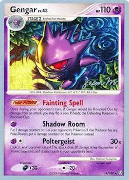 Gengar LV.43 (18/100) (Queengar - Jason Martinez) [World Championships 2009] | Mega City Incorporated