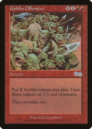 Goblin Offensive [Urza's Saga] | Mega City Incorporated