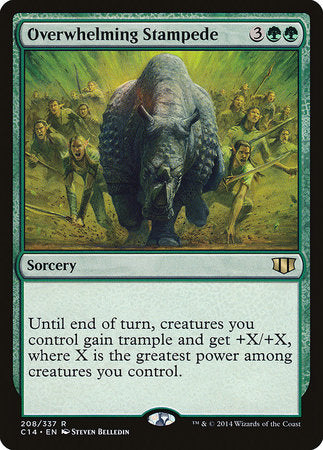 Overwhelming Stampede [Commander 2014] | Mega City Incorporated
