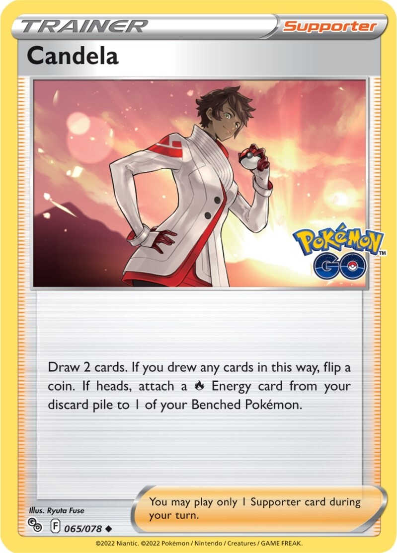 Candela (065/078) [Pokémon GO] | Mega City Incorporated