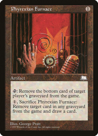 Phyrexian Furnace [Weatherlight] | Mega City Incorporated