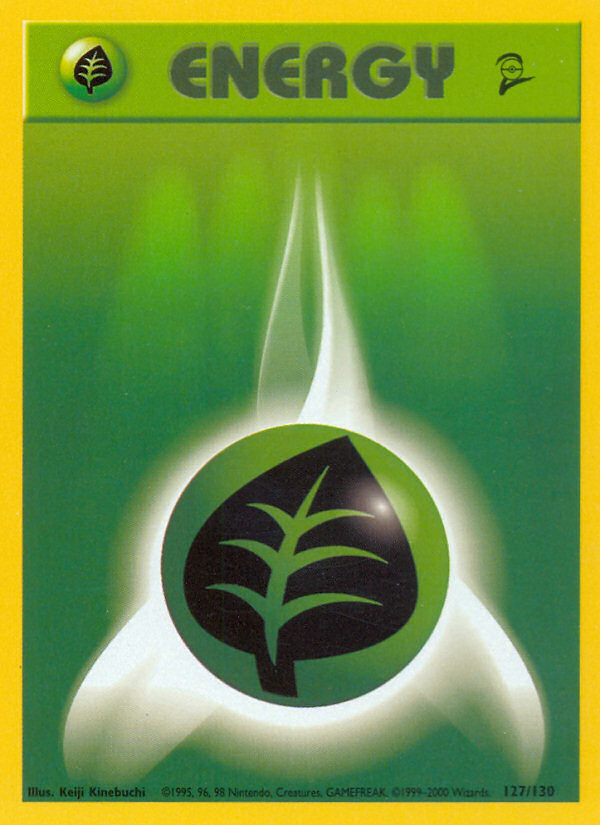 Grass Energy (127/130) [Base Set 2] | Mega City Incorporated