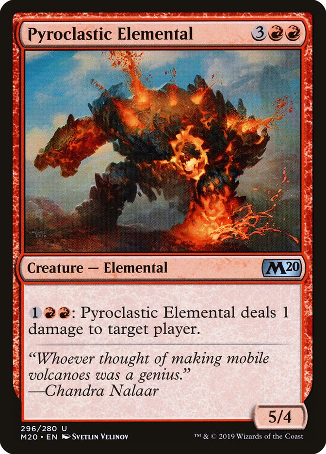 Pyroclastic Elemental [Core Set 2020] | Mega City Incorporated