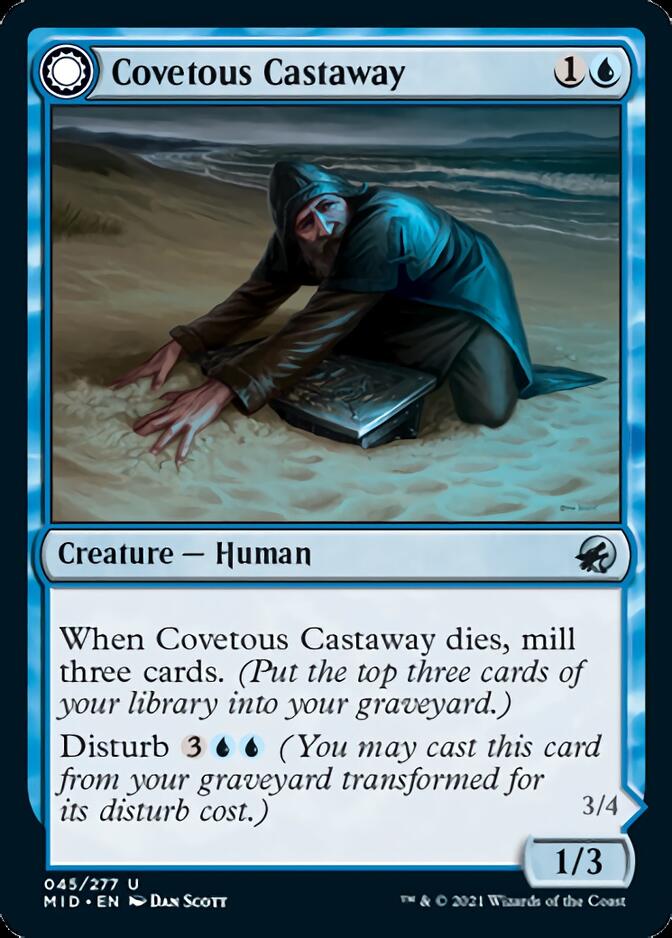 Covetous Castaway // Ghostly Castigator [Innistrad: Midnight Hunt] | Mega City Incorporated