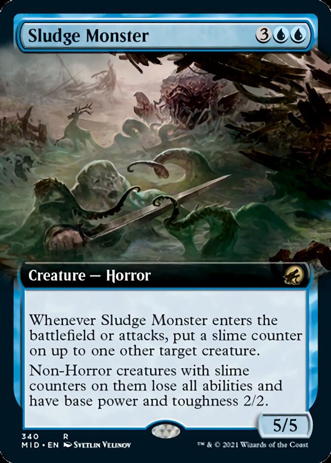 Sludge Monster (Extended) [Innistrad: Midnight Hunt] | Mega City Incorporated