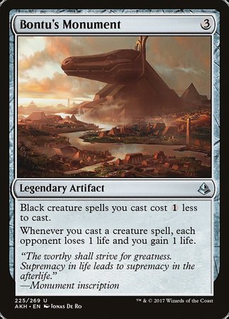 Bontu's Monument [Amonkhet] | Mega City Incorporated