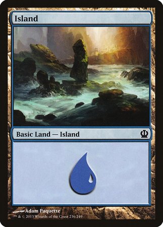 Island (236) [Theros] | Mega City Incorporated