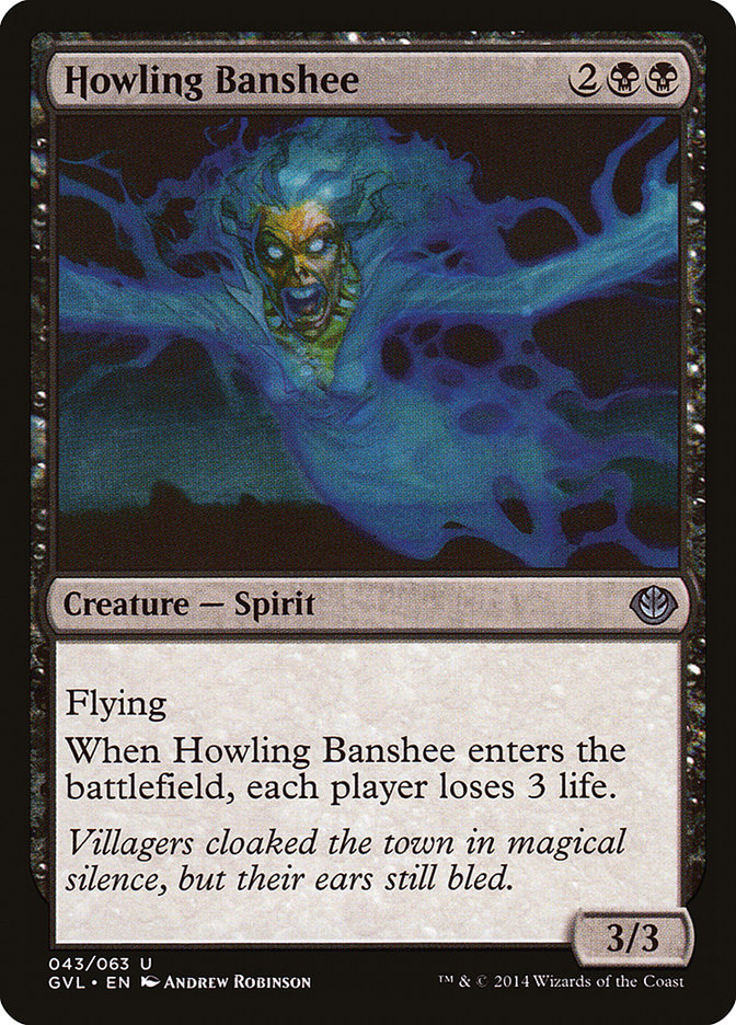 Howling Banshee (Garruk vs. Liliana) [Duel Decks Anthology] | Mega City Incorporated