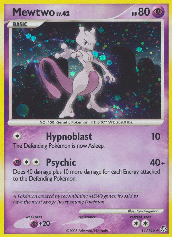 Mewtwo (11/146) [Diamond & Pearl: Legends Awakened] | Mega City Incorporated