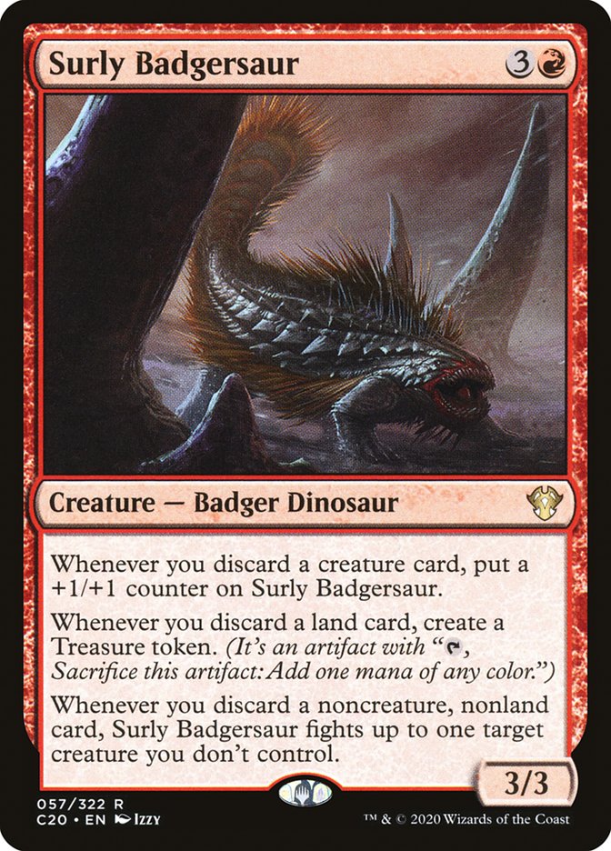 Surly Badgersaur [Commander 2020] | Mega City Incorporated