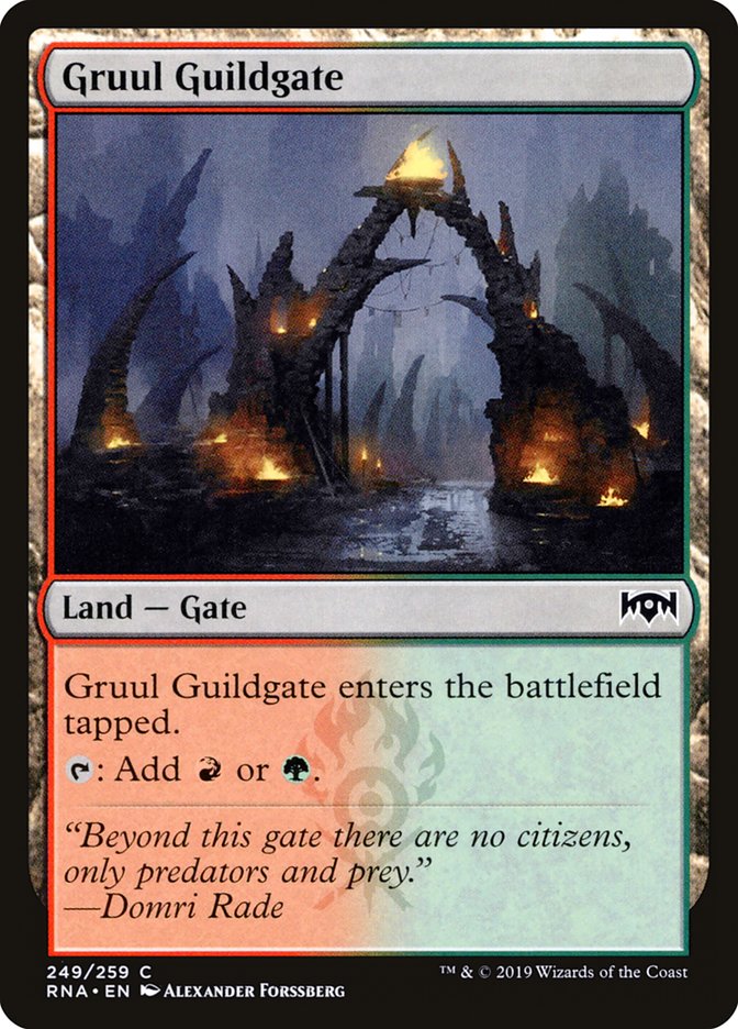 Gruul Guildgate (249/259) [Ravnica Allegiance] | Mega City Incorporated