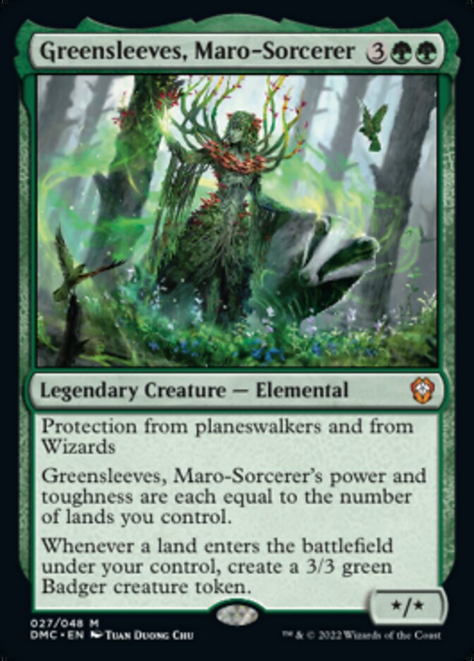 Greensleeves, Maro-Sorcerer [Dominaria United Commander] | Mega City Incorporated