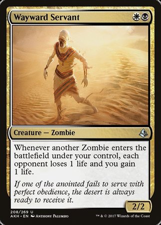 Wayward Servant [Amonkhet] | Mega City Incorporated