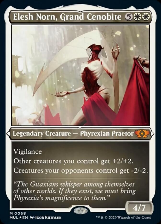 Elesh Norn, Grand Cenobite (Foil Etched) [Multiverse Legends] | Mega City Incorporated