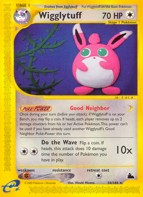 Wigglytuff (34/144) [Skyridge] | Mega City Incorporated