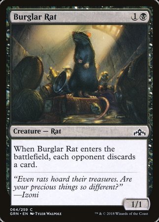 Burglar Rat [Guilds of Ravnica] | Mega City Incorporated