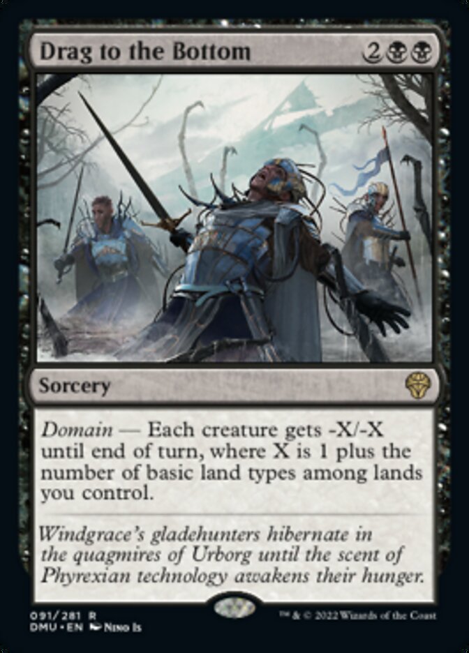 Drag to the Bottom [Dominaria United] | Mega City Incorporated