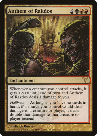 Anthem of Rakdos [Dissension] | Mega City Incorporated