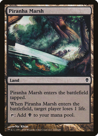 Piranha Marsh [Zendikar] | Mega City Incorporated