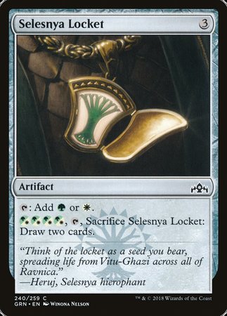 Selesnya Locket [Guilds of Ravnica] | Mega City Incorporated
