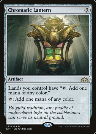 Chromatic Lantern [Guilds of Ravnica] | Mega City Incorporated