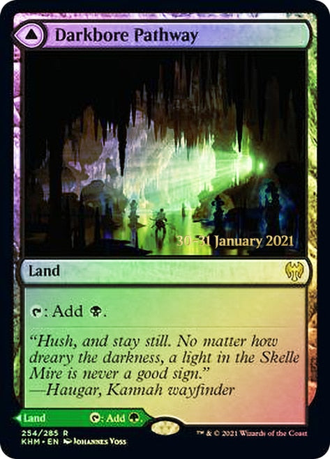 Darkbore Pathway // Slitherbore Pathway  [Kaldheim Prerelease Promos] | Mega City Incorporated