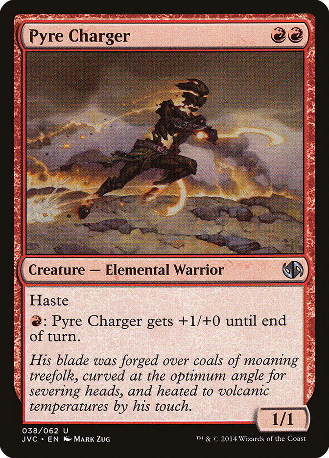 Pyre Charger [Duel Decks Anthology] | Mega City Incorporated