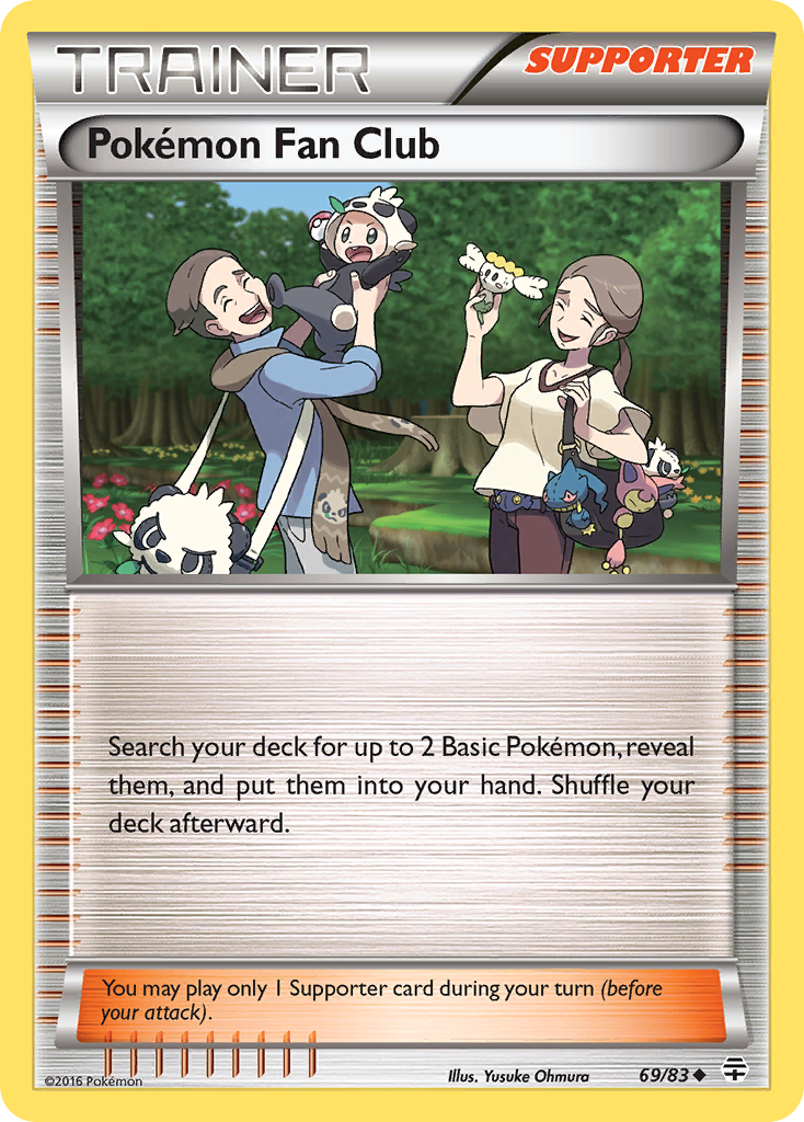 Pokemon Fan Club (69/83) [XY: Generations] | Mega City Incorporated