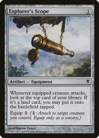 Explorer's Scope [Zendikar] | Mega City Incorporated