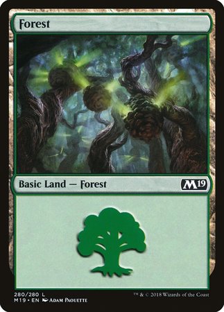 Forest (280) [Core Set 2019] | Mega City Incorporated