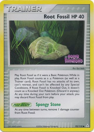 Root Fossil (93/110) (Stamped) [EX: Holon Phantoms] | Mega City Incorporated