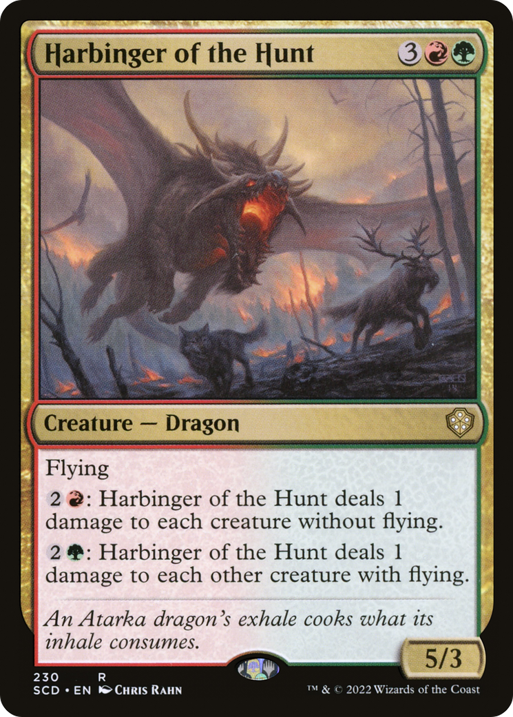 Harbinger of the Hunt [Starter Commander Decks] | Mega City Incorporated