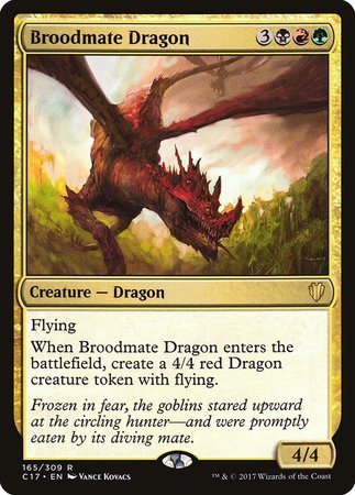 Broodmate Dragon [Commander 2017] | Mega City Incorporated