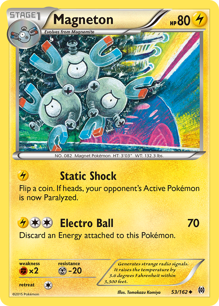 Magneton (53/162) [XY: BREAKthrough] | Mega City Incorporated