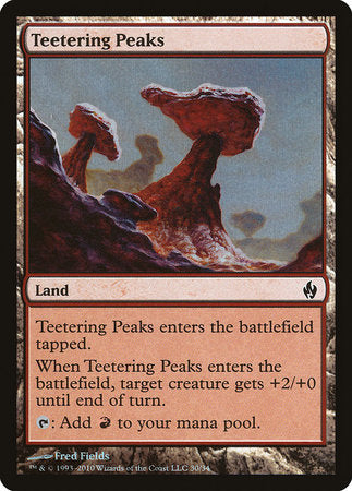 Teetering Peaks [Premium Deck Series: Fire and Lightning] | Mega City Incorporated