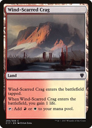 Wind-Scarred Crag [Commander 2017] | Mega City Incorporated