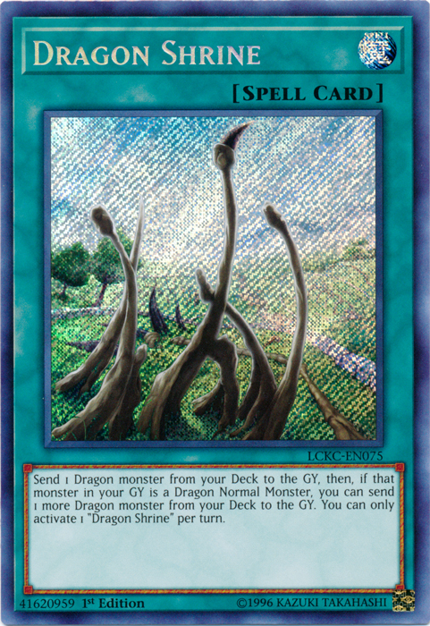 Dragon Shrine [LCKC-EN075] Secret Rare | Mega City Incorporated