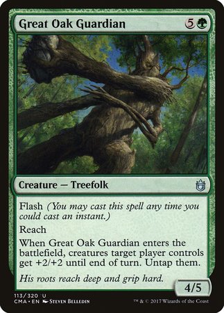 Great Oak Guardian [Commander Anthology] | Mega City Incorporated