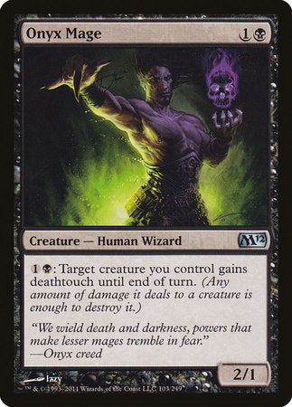 Onyx Mage [Magic 2012] | Mega City Incorporated