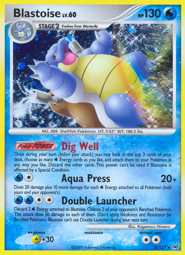 Blastoise (2/127) [Platinum: Base Set] | Mega City Incorporated