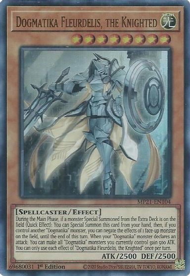 Dogmatika Fleurdelis, the Knighted [MP21-EN104] Ultra Rare | Mega City Incorporated