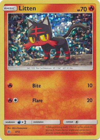 Litten (3/12) [McDonald's Promos: 2017 Collection] | Mega City Incorporated