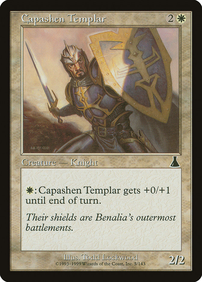 Capashen Templar [Urza's Destiny] | Mega City Incorporated