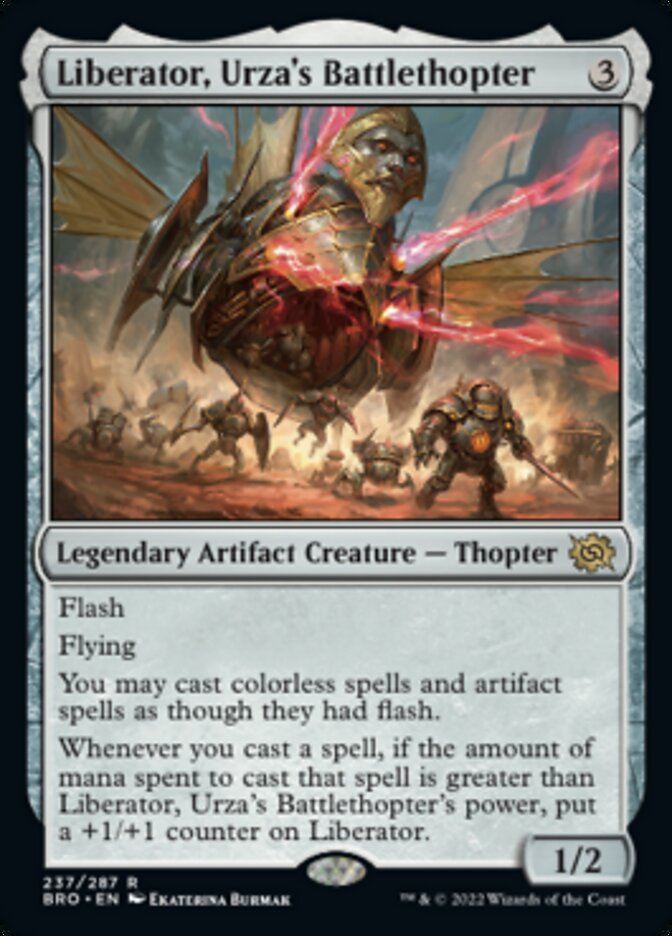 Liberator, Urza's Battlethopter [The Brothers' War] | Mega City Incorporated